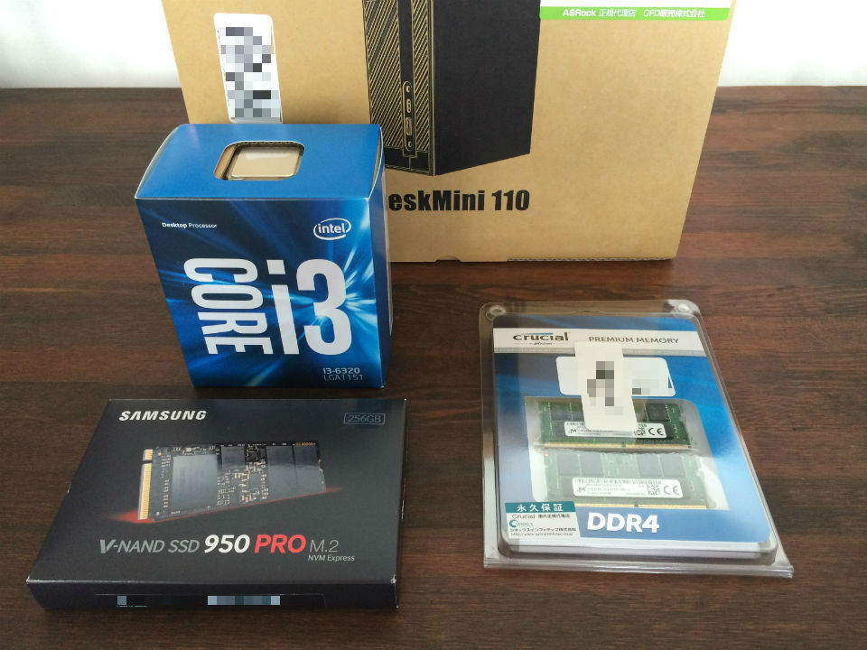 Mini-STX】 ASRock DeskMini 110 を買いました ー 購入レビュー - NUC FAN