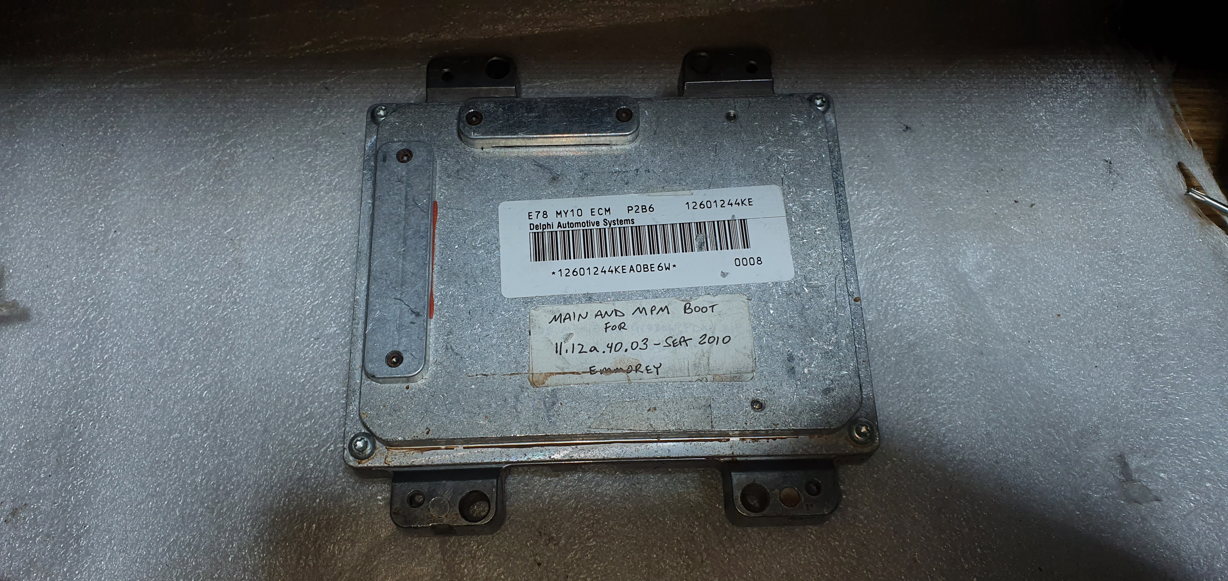 CHEVROLET CRUZE VOLT SPARK 1.4L ENGINE CONTROL MODULE ECM 2010