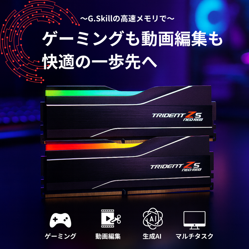 G.Skill Trident Z5 Neo RGB F5-6000J3040G32GX2-TZ5NR (DDR5-6000