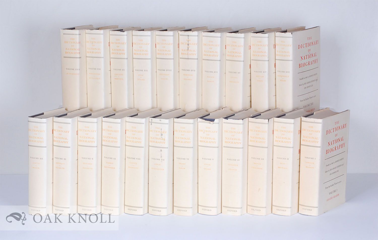 DICTIONARY OF NATIONAL BIOGRAPHY, FOUNDED IN 1882 BY GEORGE SMITH