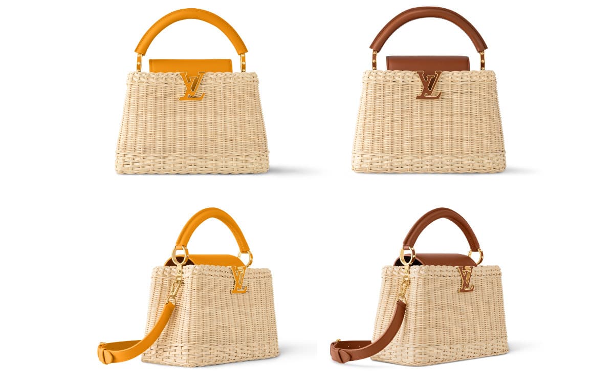 ルイ・ヴィトン「カプシーヌ BB」からラタン×カウハイドレザーの新作が