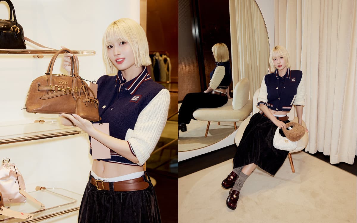 TWICE MOMOがセレクトしたミュウミュウのワードローブを期間限定で発売