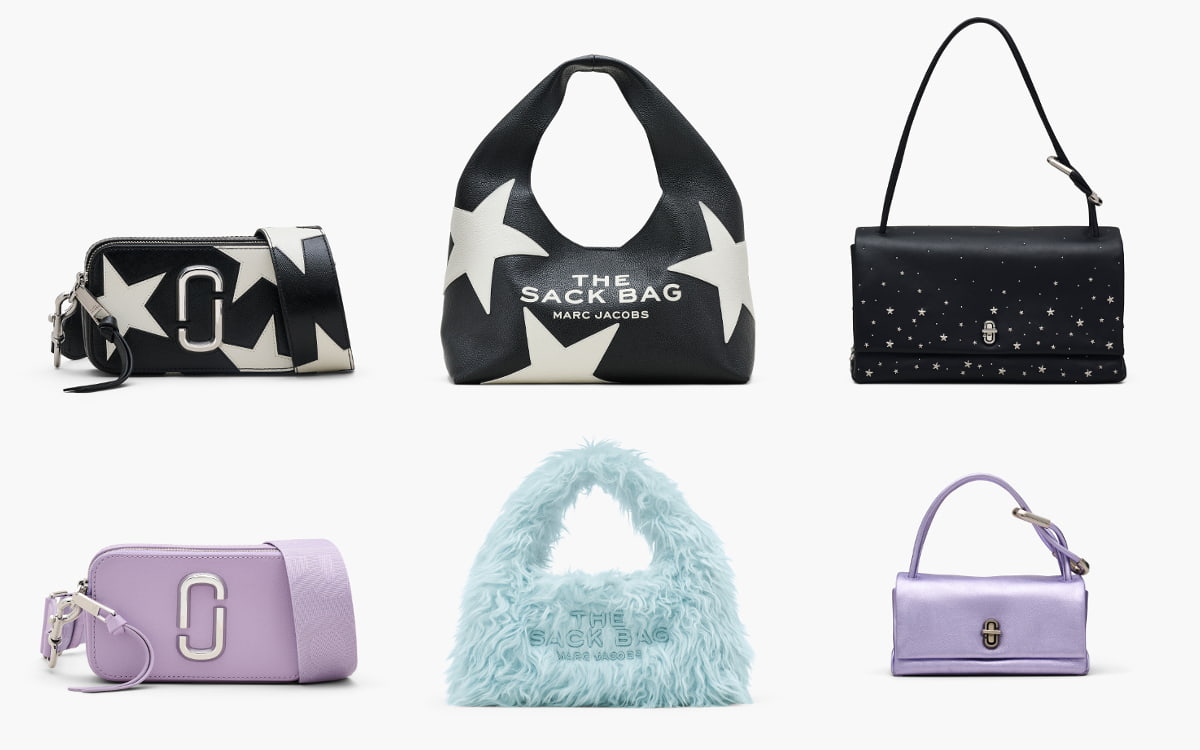 マーク ジェイコブス新作、星柄「ザ スナップショット」やフェイク