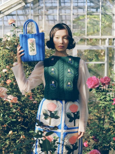 RURU MARY'S×ビームス クチュール】が2月6日発売、薔薇モチーフを配