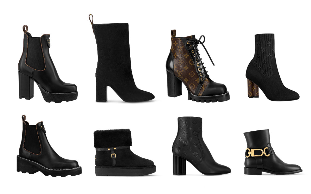 ルイ・ヴィトンのアンクルブーツ8選】美シルエット、ふわもこ