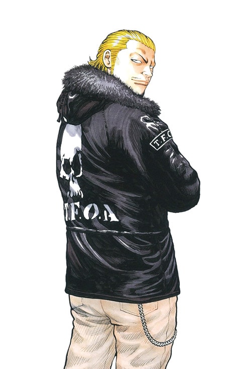 クローズ」「WORST」河内鉄生の複製原画、高橋ヒロシサイン入りで発売