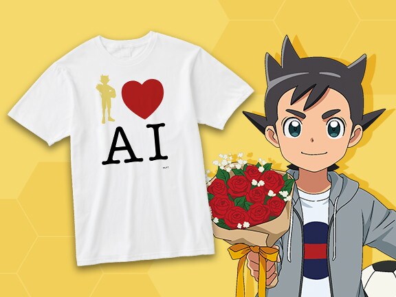 イナズマイレブン」I LOVE…と好きなキャラをアピれるTシャツ＆トート
