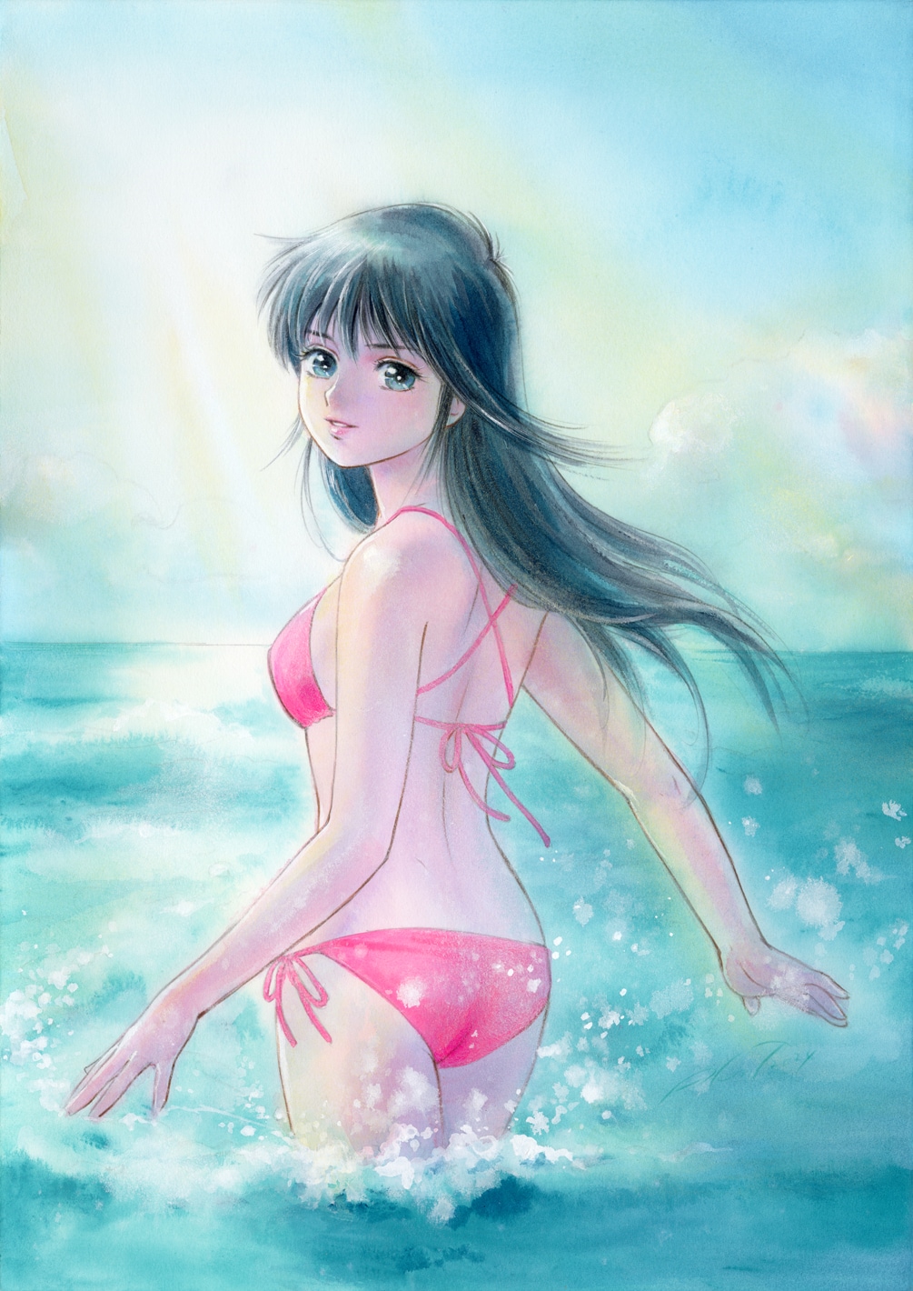 高田明美による40周年描き下ろしイラスト。 [画像ギャラリー 2/15