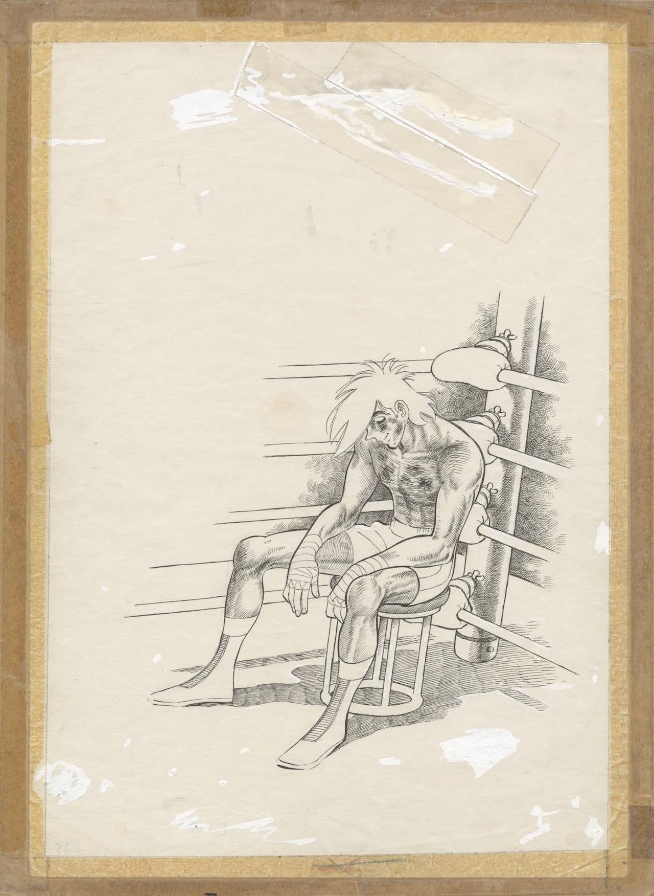 あしたのジョー」の“読む複製原画”第2弾、ジョーが灰になるまでを収録