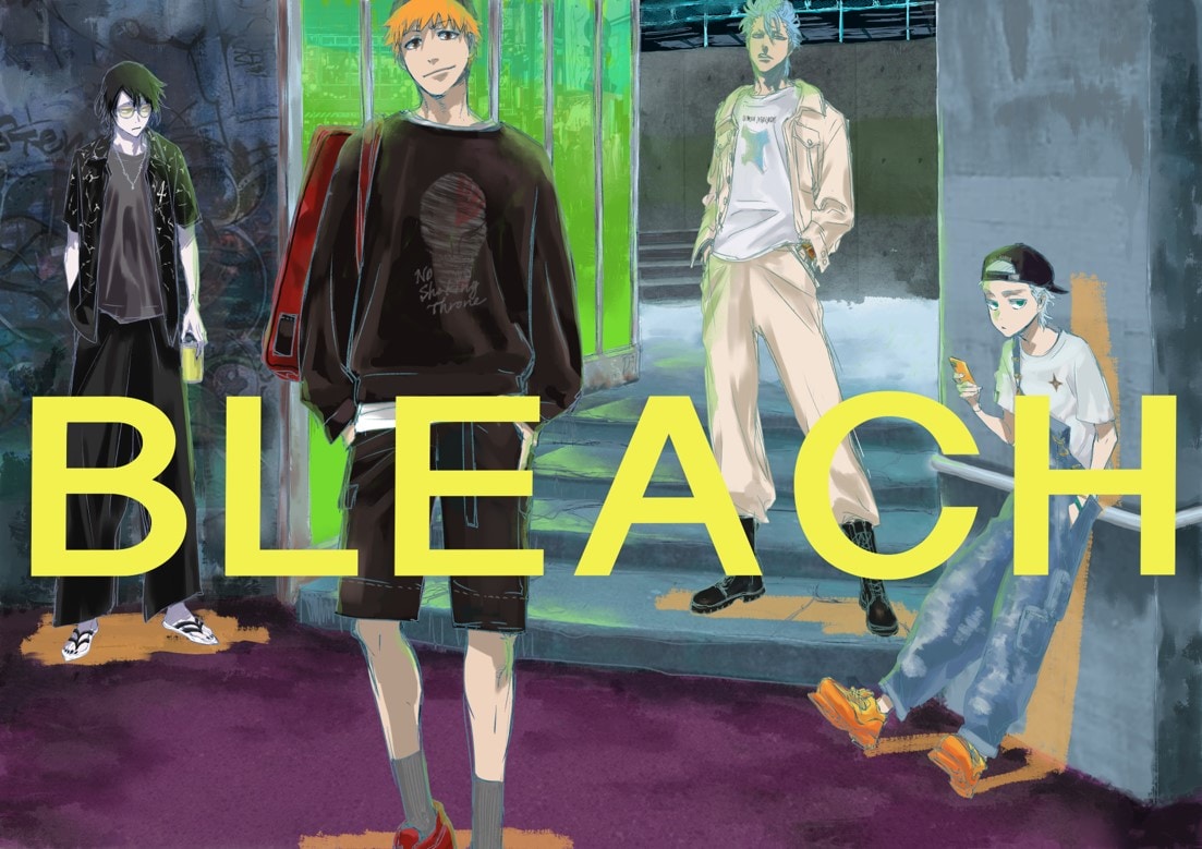 BLEACH」と「TGC」がコラボ、久保帯人がリアルクローズの一護たちを