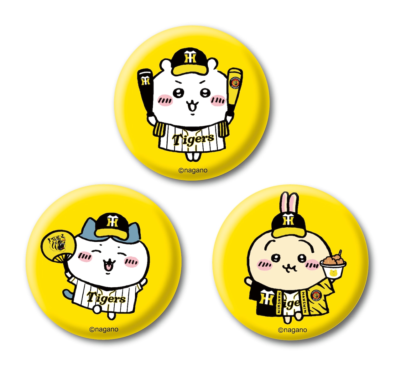 ちいかわ×阪神タイガースのコラボグッズが心斎橋の限定ストアに