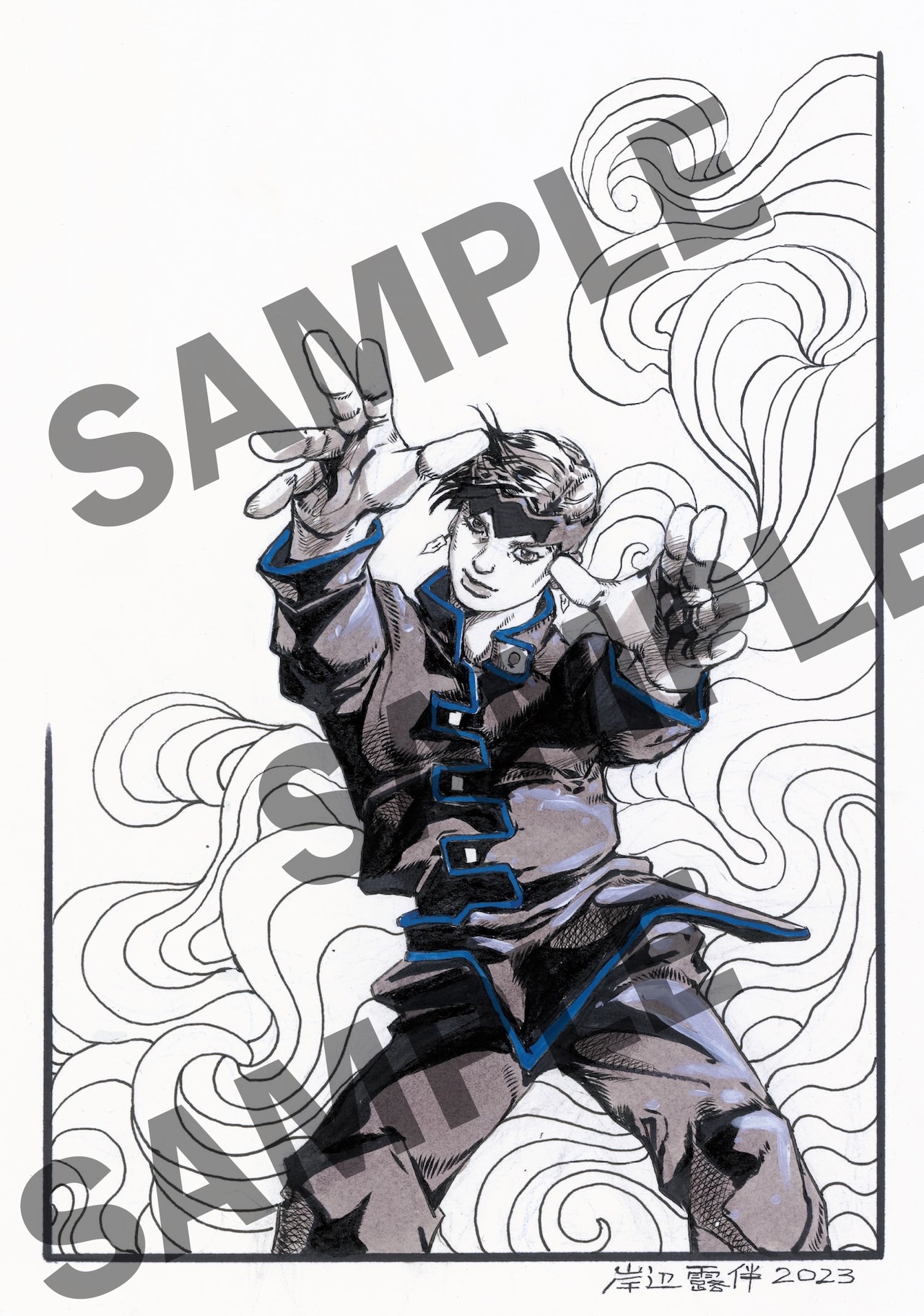 岸辺露伴 ルーヴルへ行く」入場者特典第2弾は荒木飛呂彦描き下ろしの