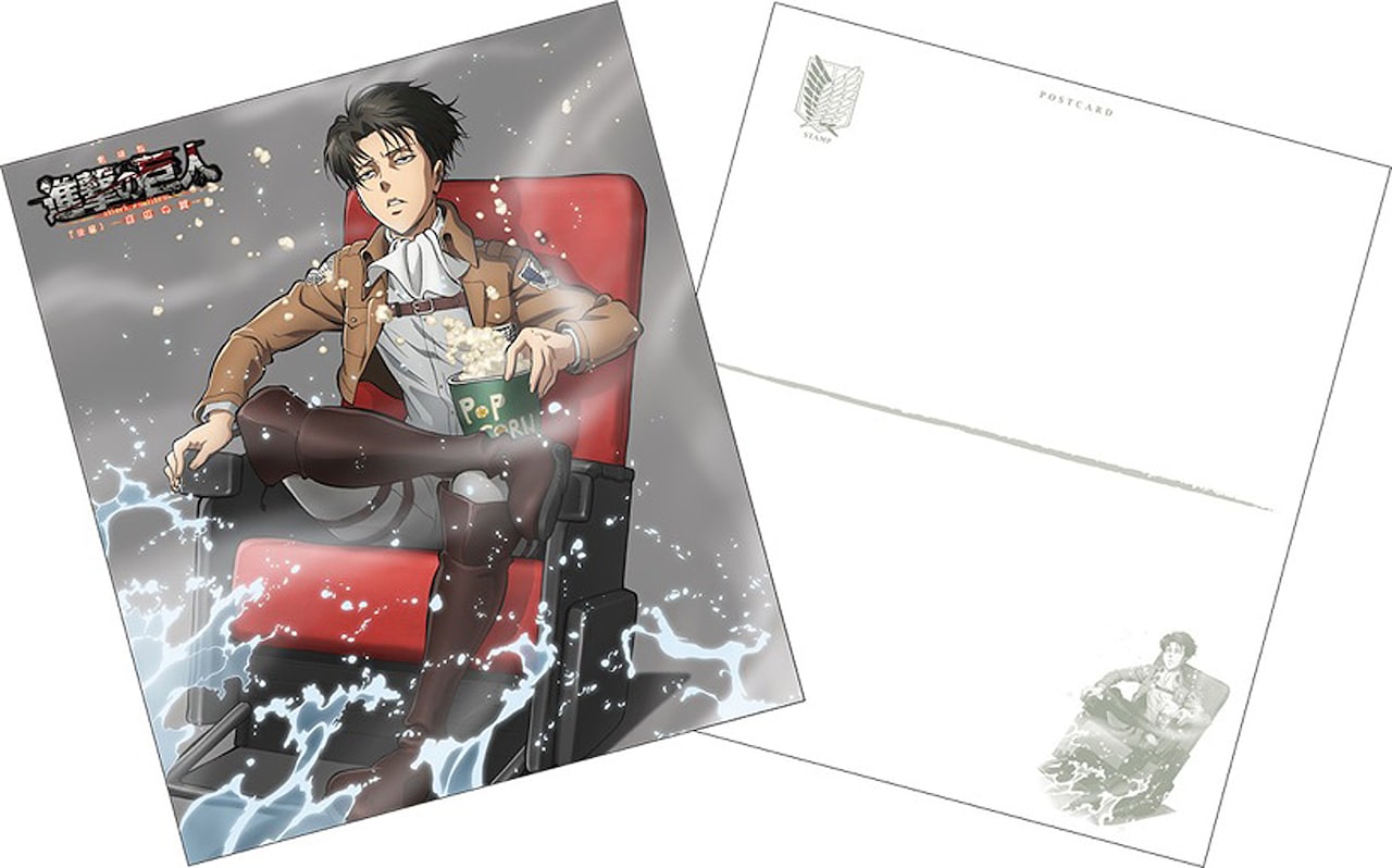 アニメ「進撃の巨人」体感型上映始動、リヴァイが4Dシアターを満喫する