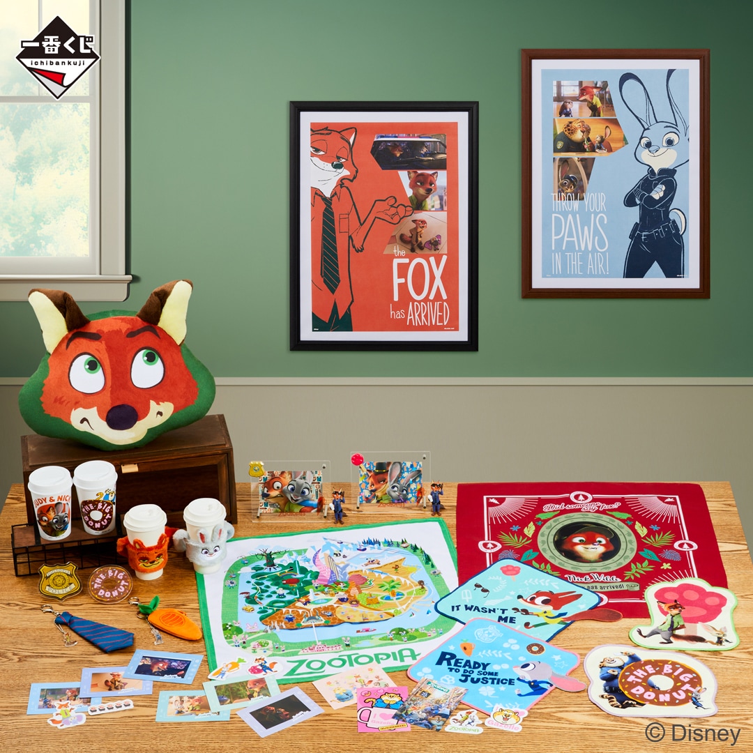 ズートピア」の一番くじ発売、ラストワン賞はニックがウインク（写真13