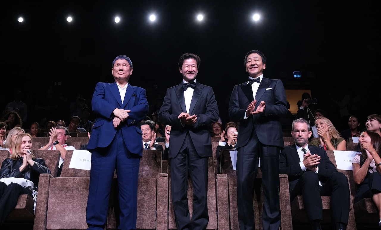 北野武、鳴り止まない喝采を自ら制止 ヴェネツィア国際映画祭で新作に