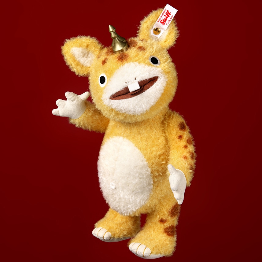 快獣ブースカ×シュタイフ、ずんぐりかわいいもふもふぬいぐるみ誕生