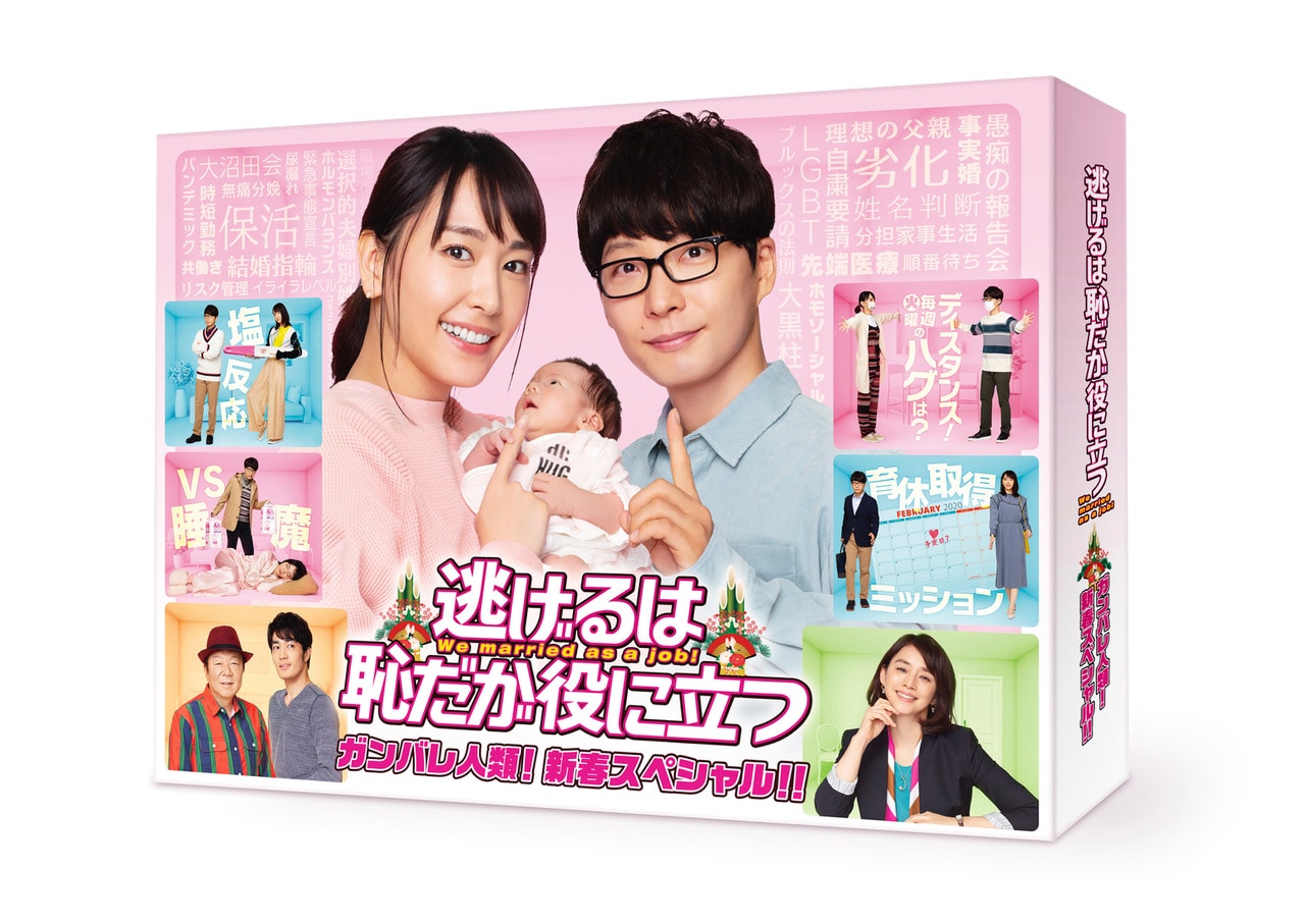 新垣結衣×星野源「逃げ恥」SPのソフト発売、豪華版のムズキュン特別編