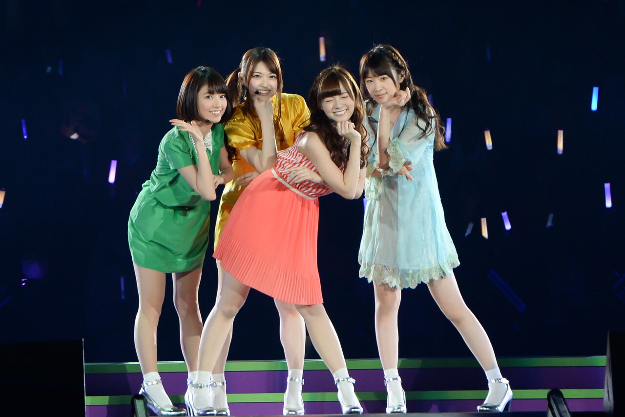 左から橋本奈々未、松村沙友理、白石麻衣、高山一実。 [画像ギャラリー