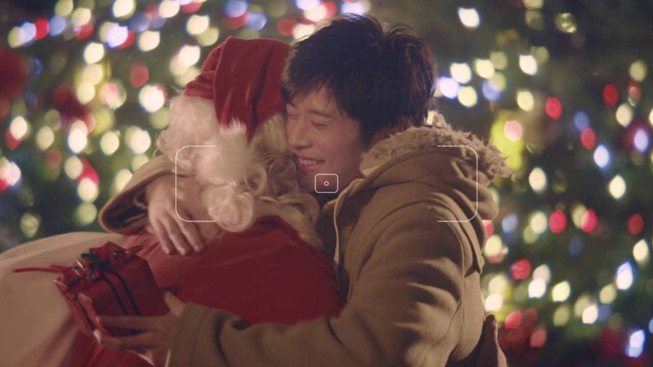 ソフトバンクCM「恋人がサンタクロース」編のワンシーン。 [画像