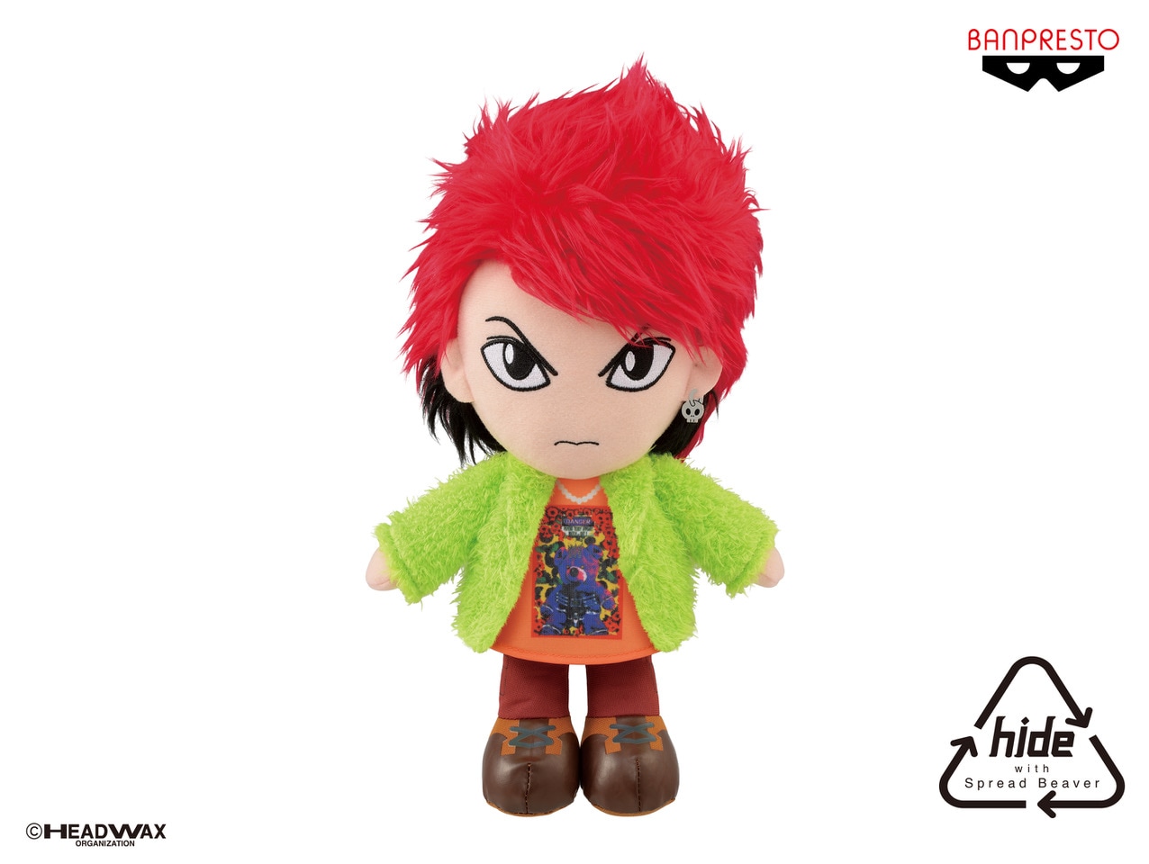 hideのでっかいぬいぐるみ登場、フェイクファー＆サイコベアTシャツ