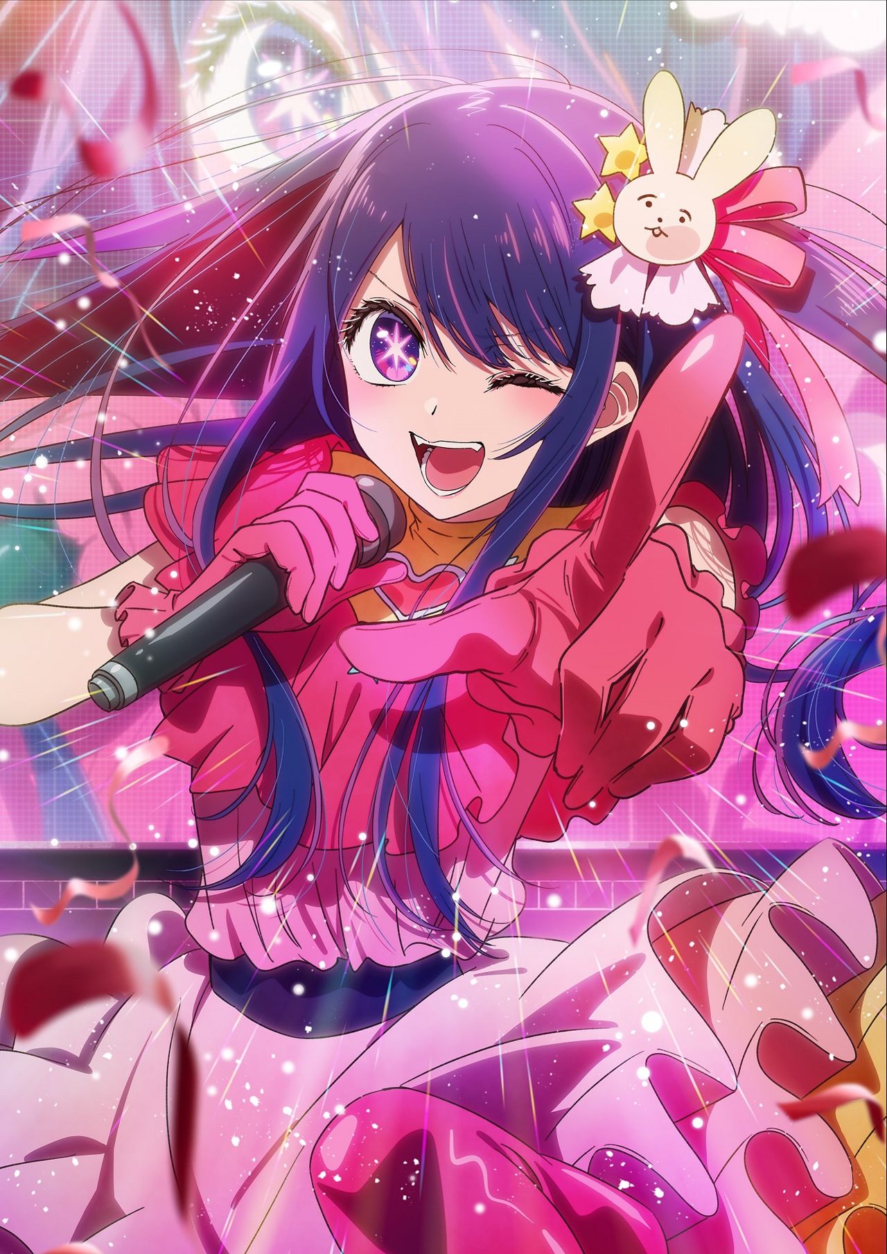 推しの子】」キービジュアル (c)赤坂アカ×横槍メンゴ / 集英社・【推し