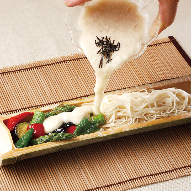 丹波産 山の芋とろろ（冷凍） 褒味（ほうみ） 80g×8袋入り｜丹波黒大豆