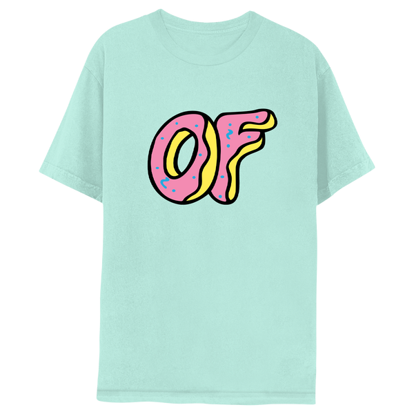 Donut Large Logo T-shirt - Mint - Odd Future OFWGKTA