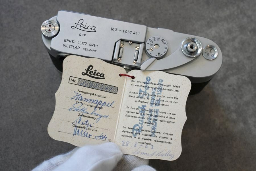 LEICA M3 SS シングルストローク 1963年製 OH済み – まるかめら