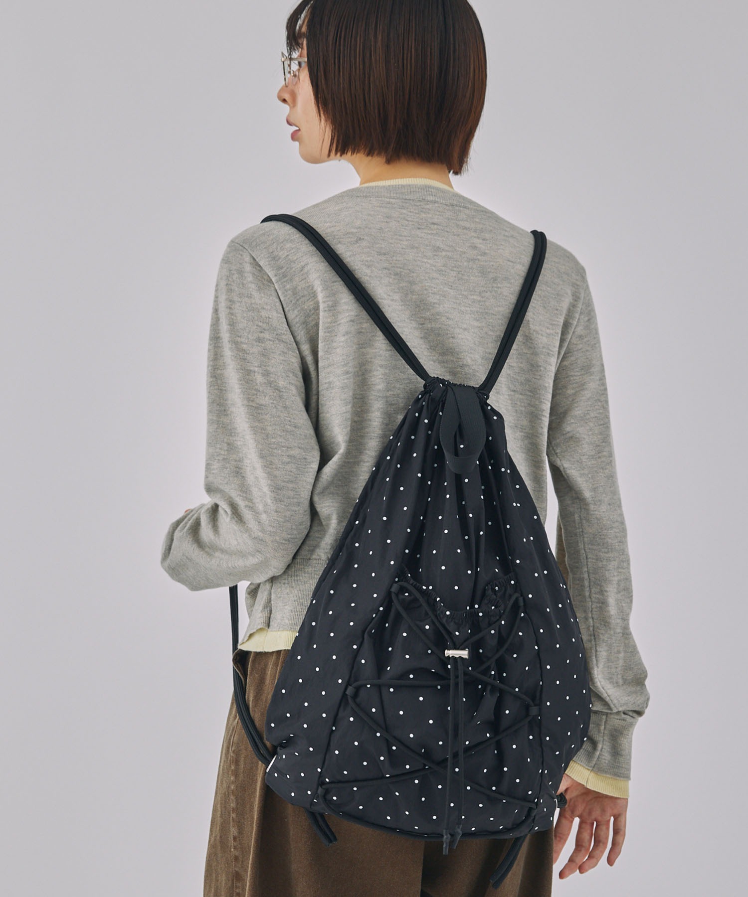 アソートデザイン ドローコード ナップサック MONO-MART LADY'S│MONO