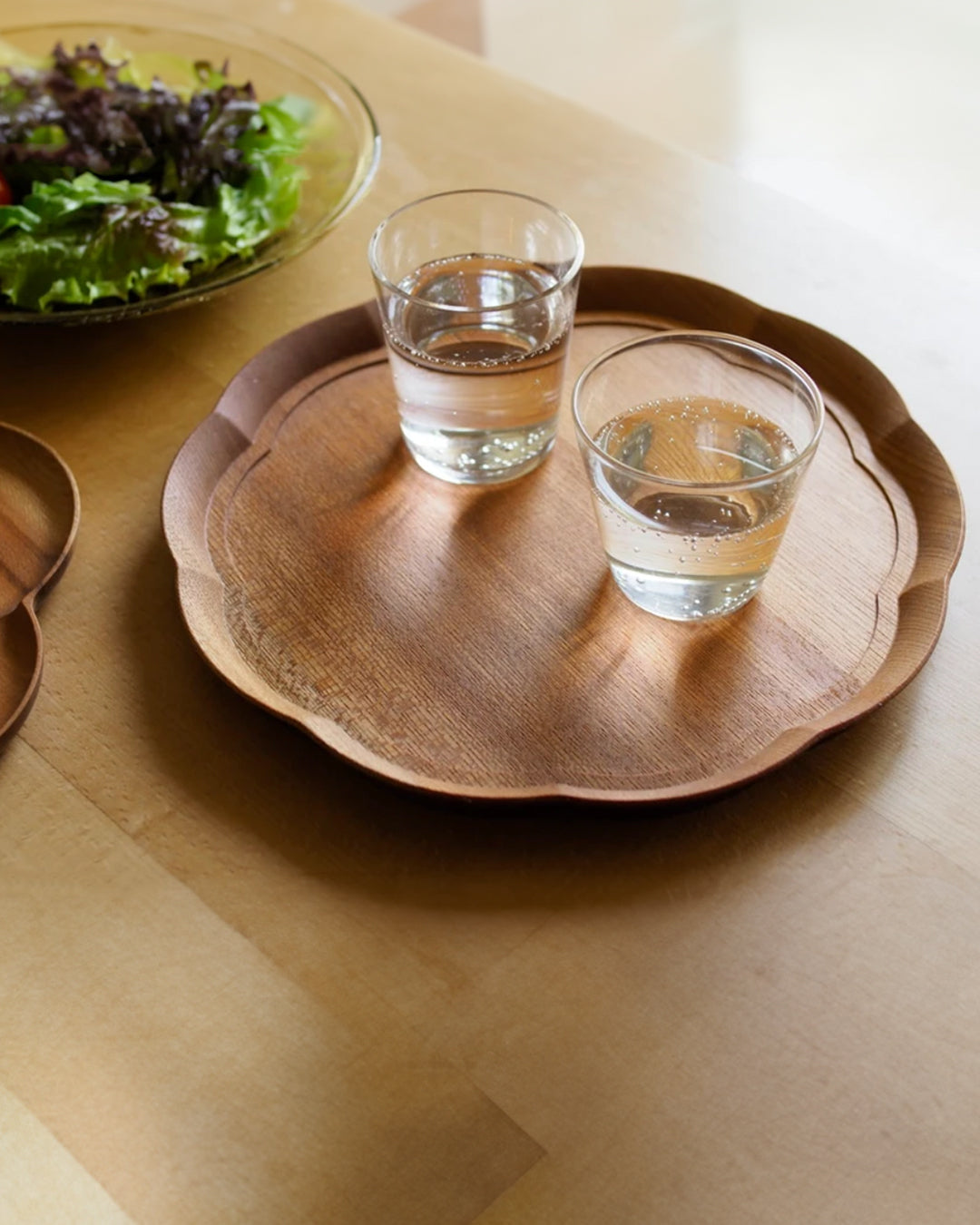 KITO ｜ 輪花盆（りんかぼん）中 ケヤキ