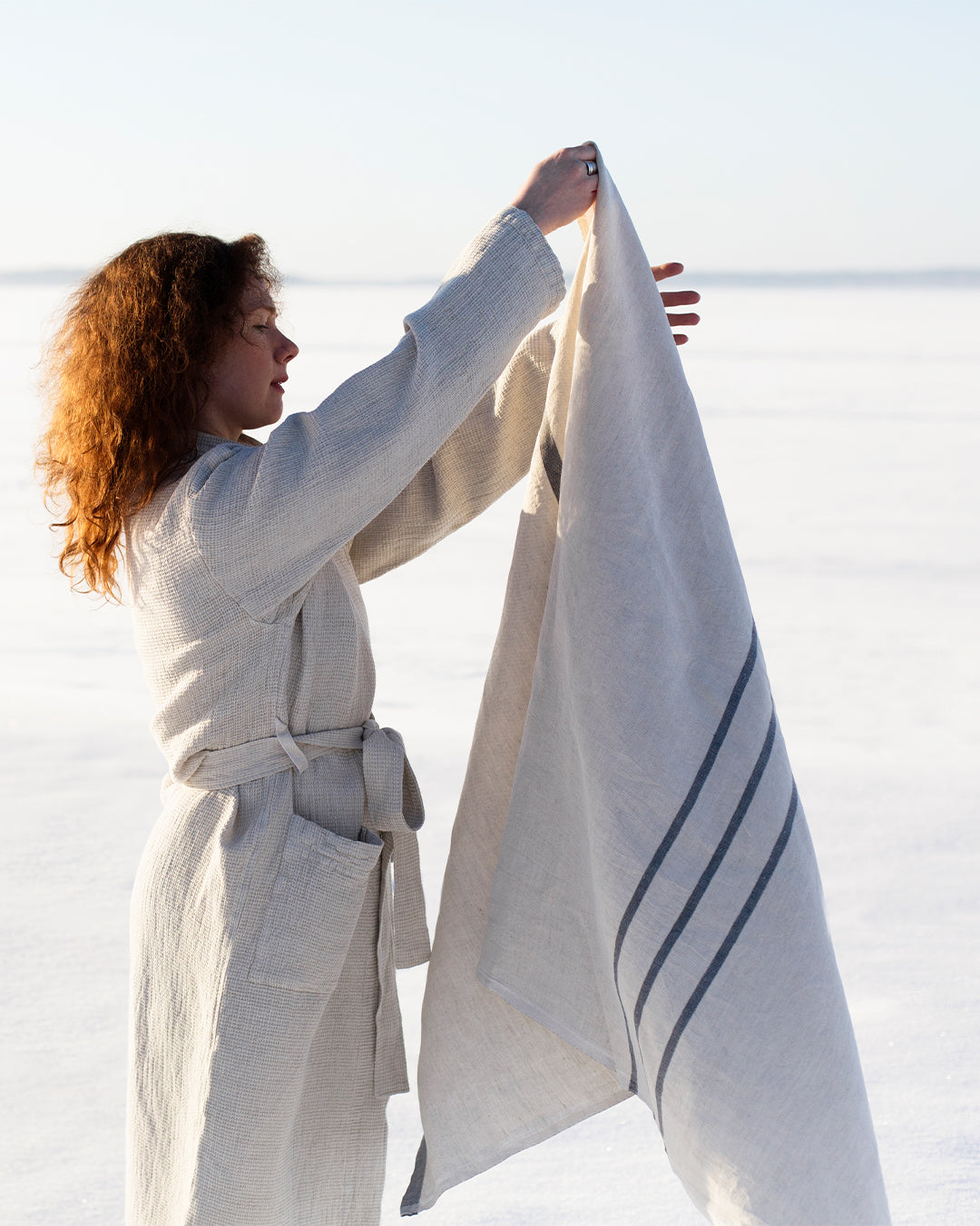 LAPUAN KANKURIT | USVA マルチユースタオル（ 95 × 180cm ）