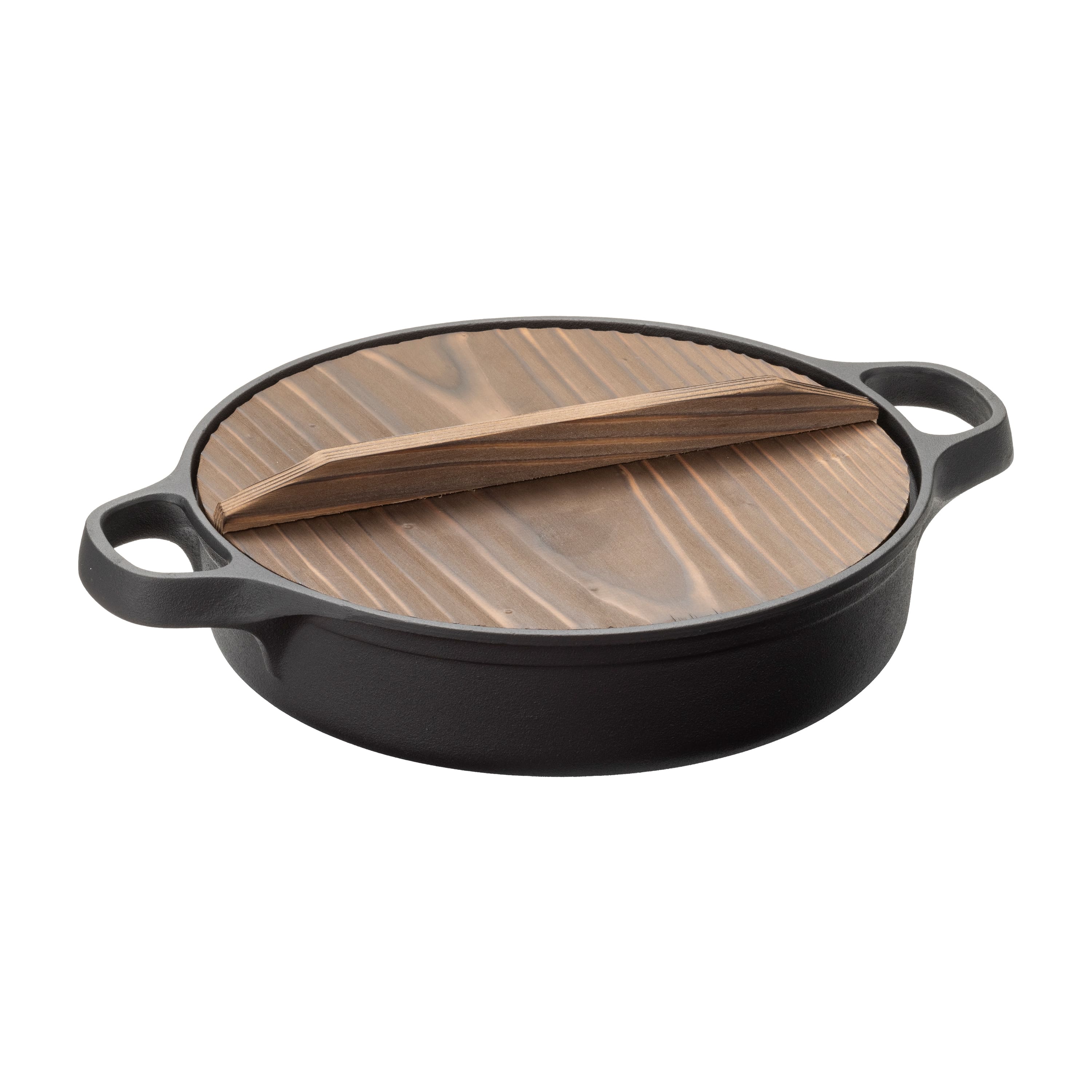 すき焼ぎょうざ兼用鍋 24cm | 南部鉄器の老舗 及源鋳造 OIGEN 公式