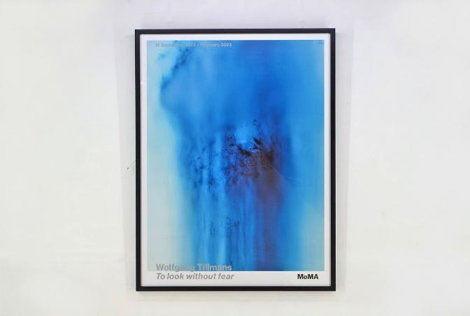 To look without fear展 ポスター + オーダーフレーム：ヴォルフガング