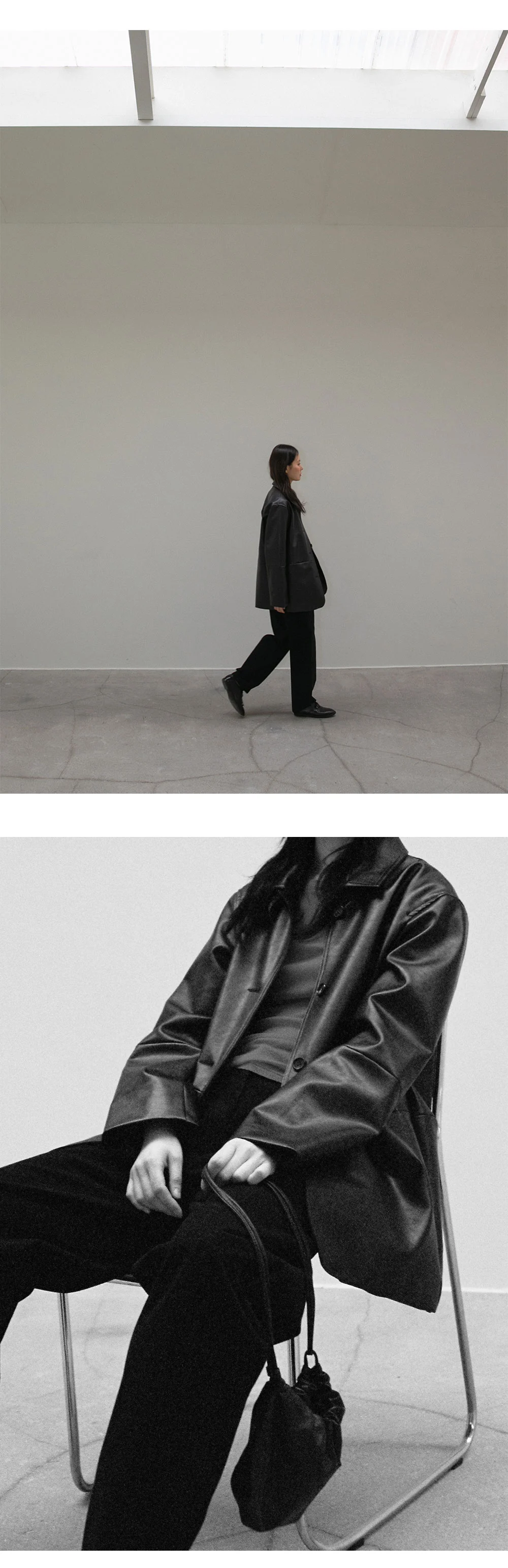 horizon leather jacket - OHOTORO