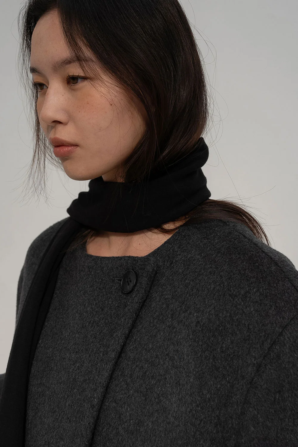 aries wool coat | OHOTORO