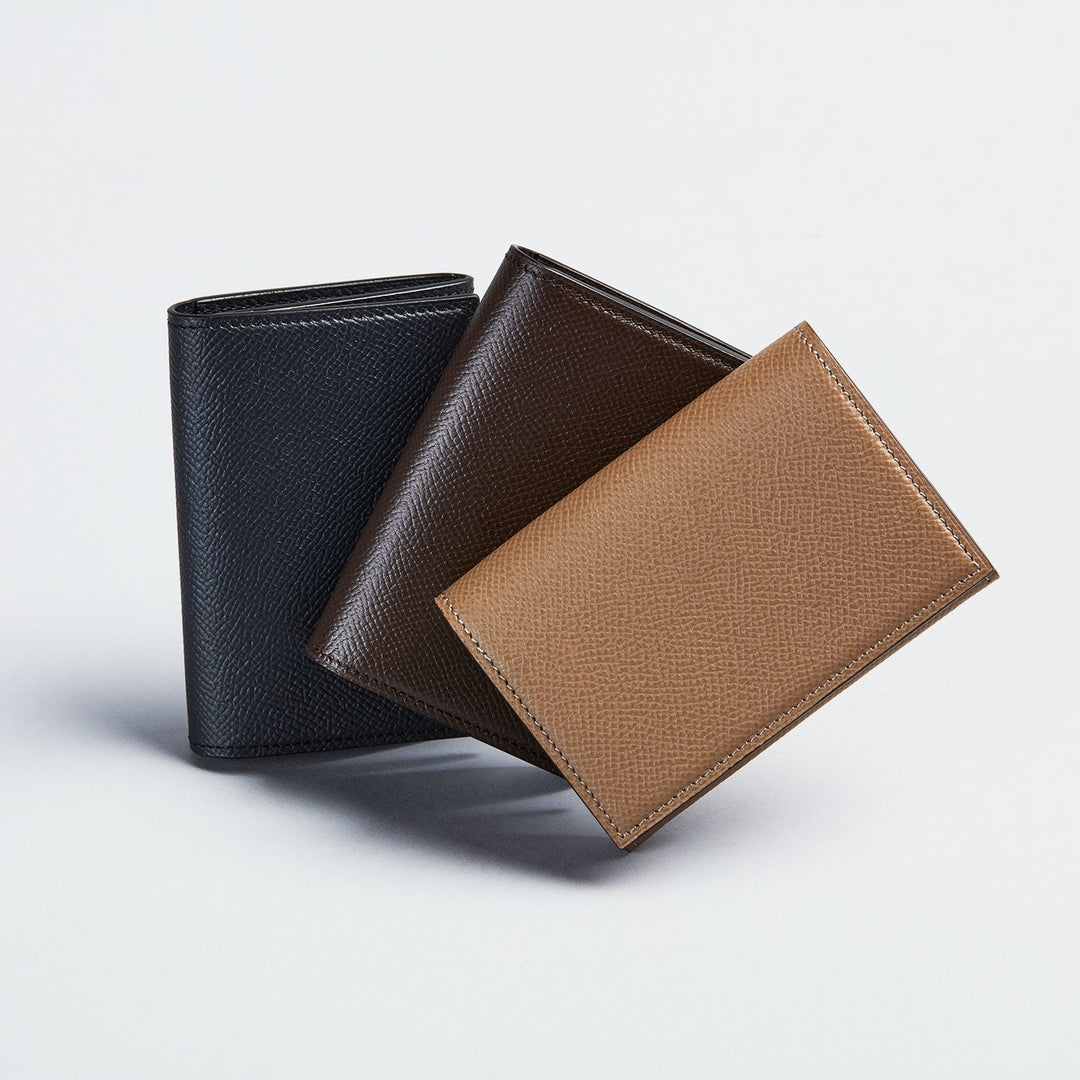 大峽製鞄(おおばせいほう)－名刺入れ 扇マチ｜ヨーロピアンカーフ