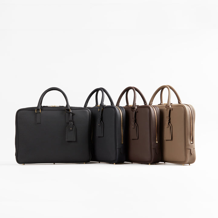 大峽製鞄｜ソフトブリーフケース 『ハツレ』(チョコ)【1157-4-GMS】