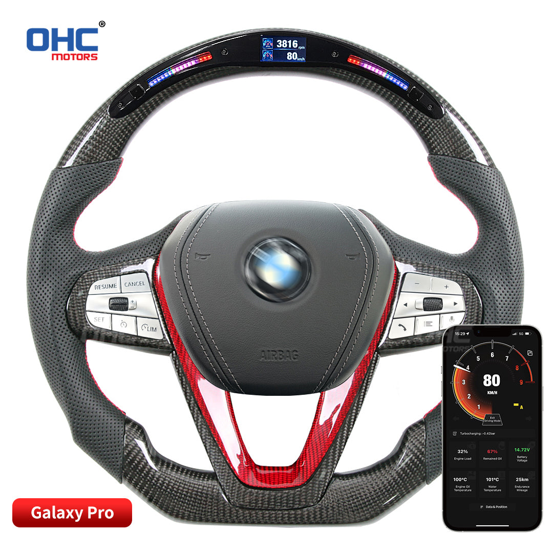 OHC Motors Led Light Up Steering Wheel for BMW G11/G12 7-Series 740/75