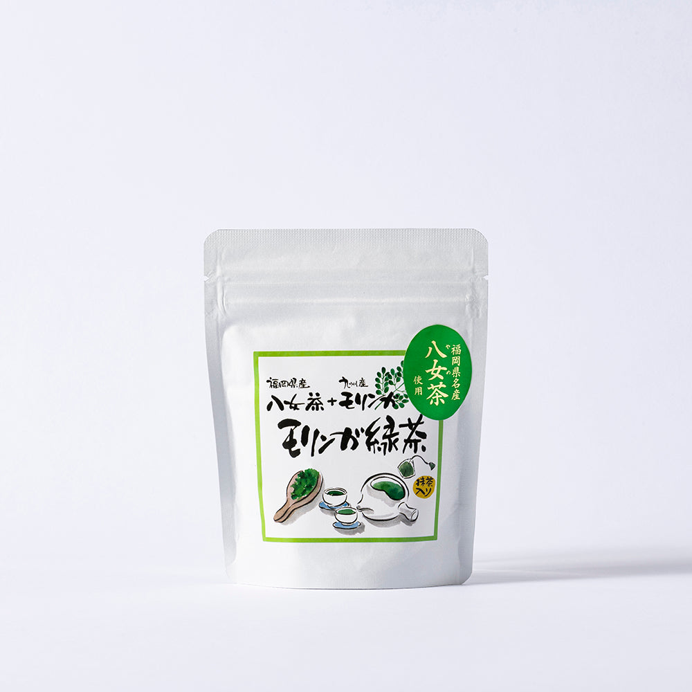 Omamori モリンガ緑茶 福岡県産 八女茶 抹茶 ブレンド 健康茶 – 大賀