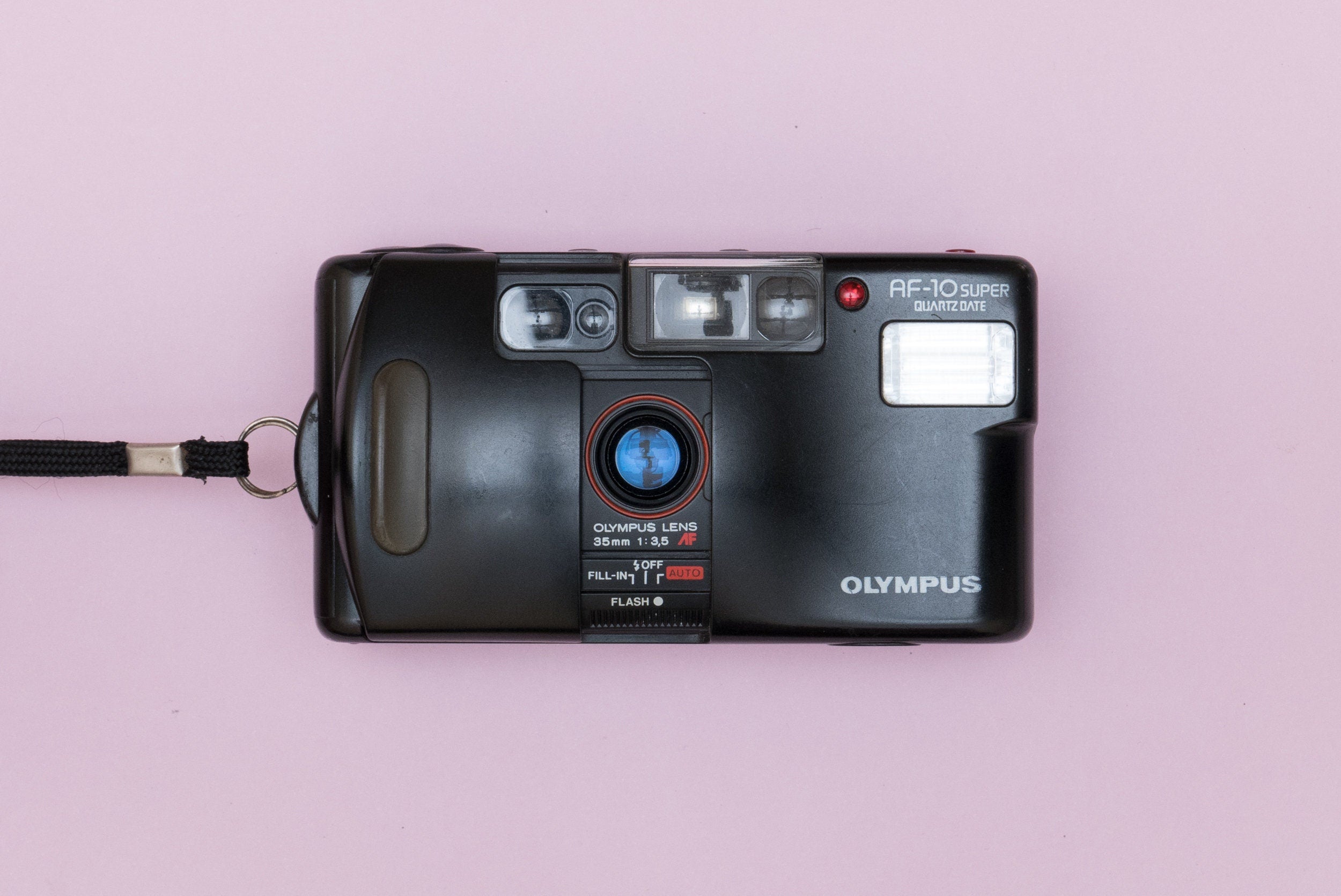 Olympus AF-10 SUPER Quartz Date Compact 35mm Point and Shoot Film