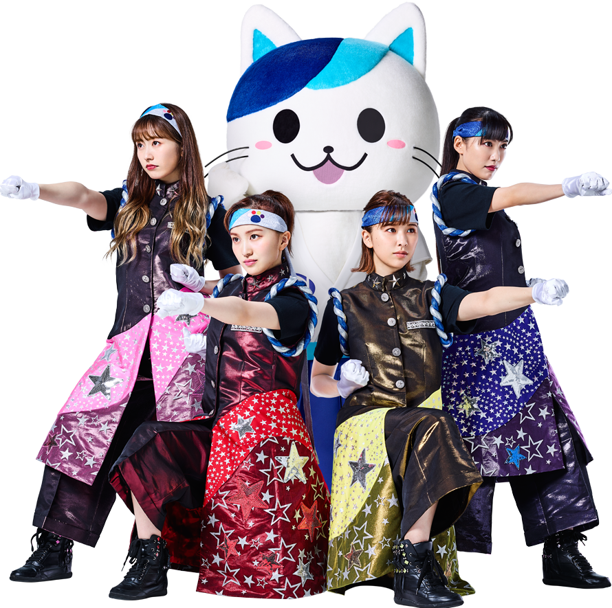 ももいろクローバーZが、太田胃にゃん応援隊に就任！｜太田胃散