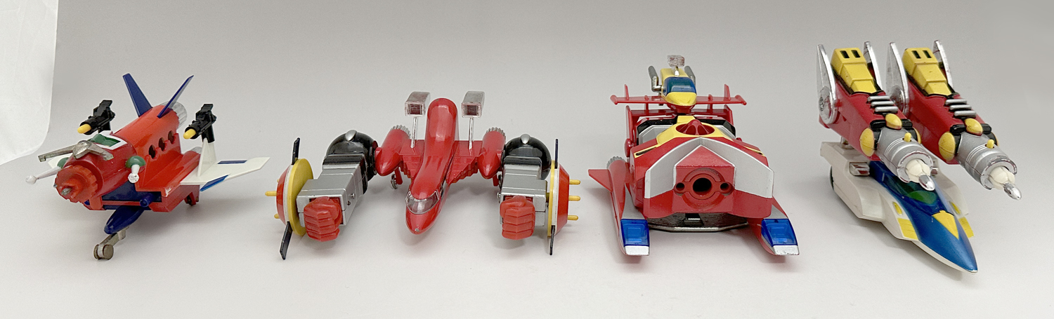 ジンクロン ブルペットZ合金 メカンダーロボ テクニカル合身セット