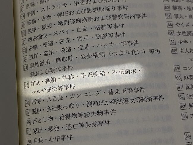 明治・大正・昭和・平成】事件や犯罪の大事典で事件や犯罪を学ぶぜ