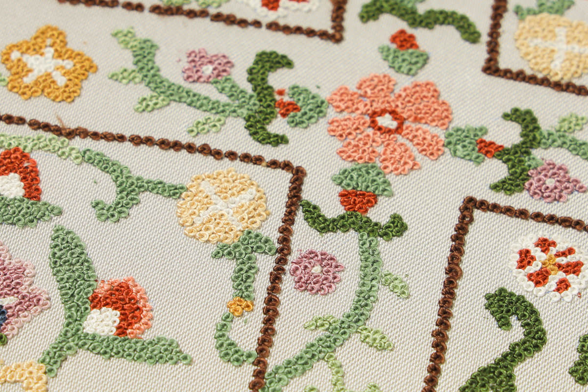 懐紙入れ 茶道具 相良刺繍 お花 懐紙 ケース ポーチ お茶懐紙入れ 懐紙