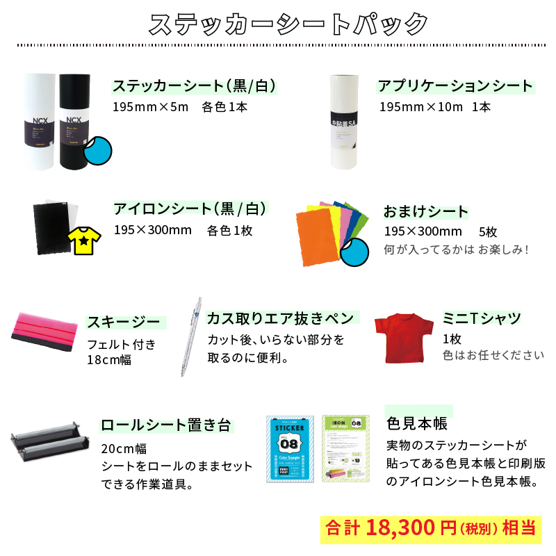 販売終了] 小型カッティングマシン ステカ(STIKA SV-8) ステッカー