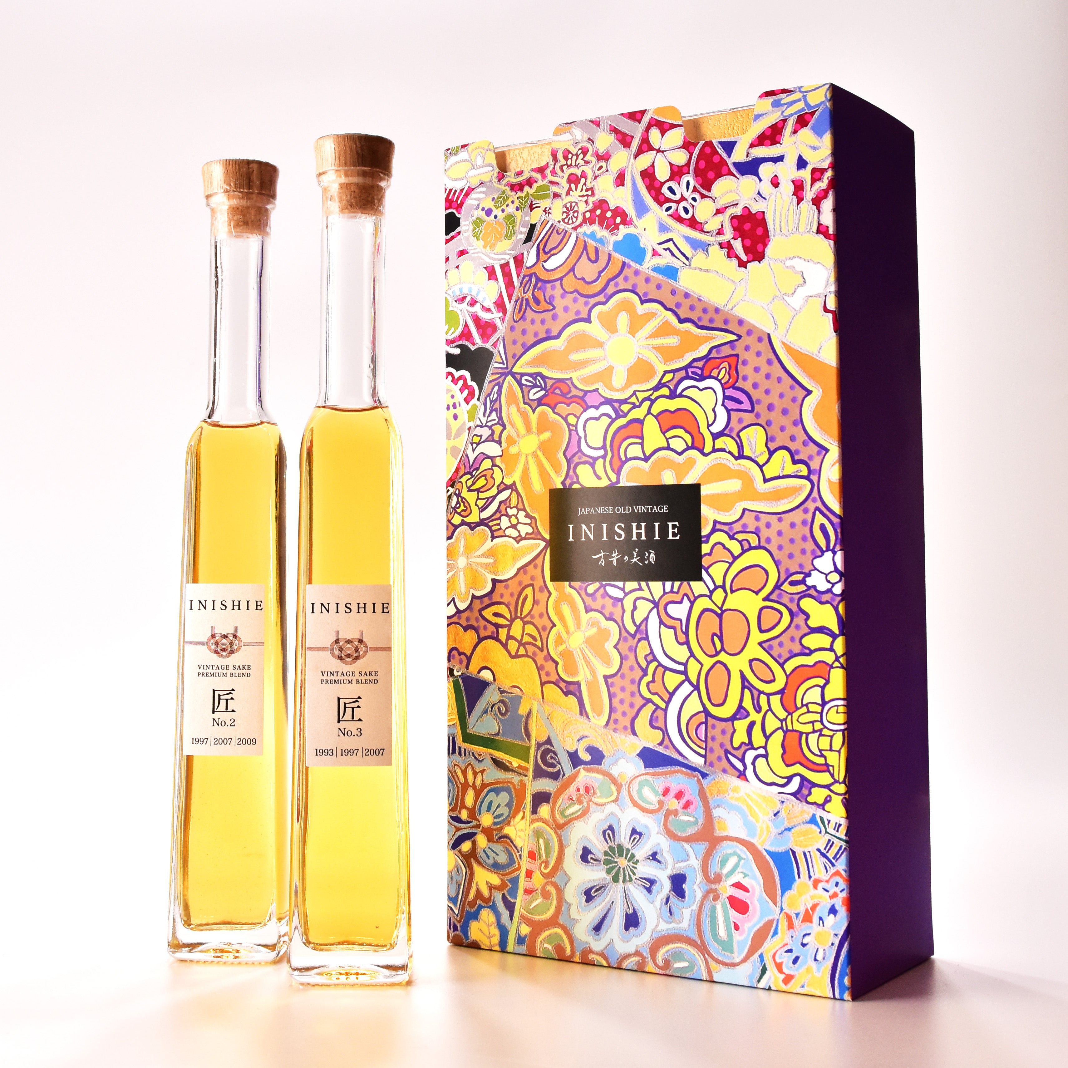 Premium blend sake tasting set 