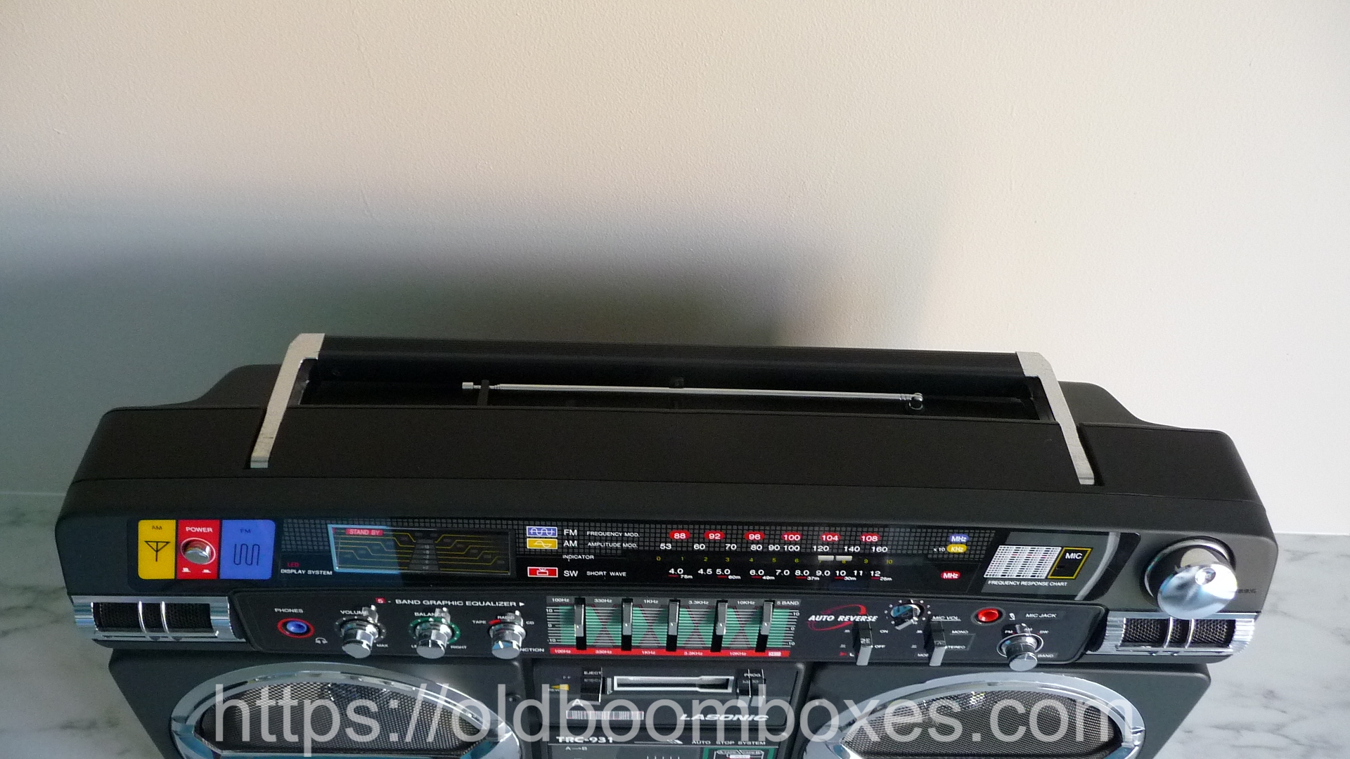 LASONIC TRC-931 Stereo Cassette Recorder 3rd Generation -