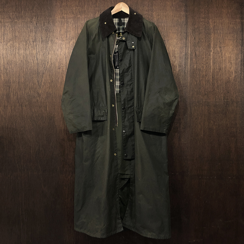 Barbour Burghley Coat 3Warrant Sage C40 バブアー バーレー コート