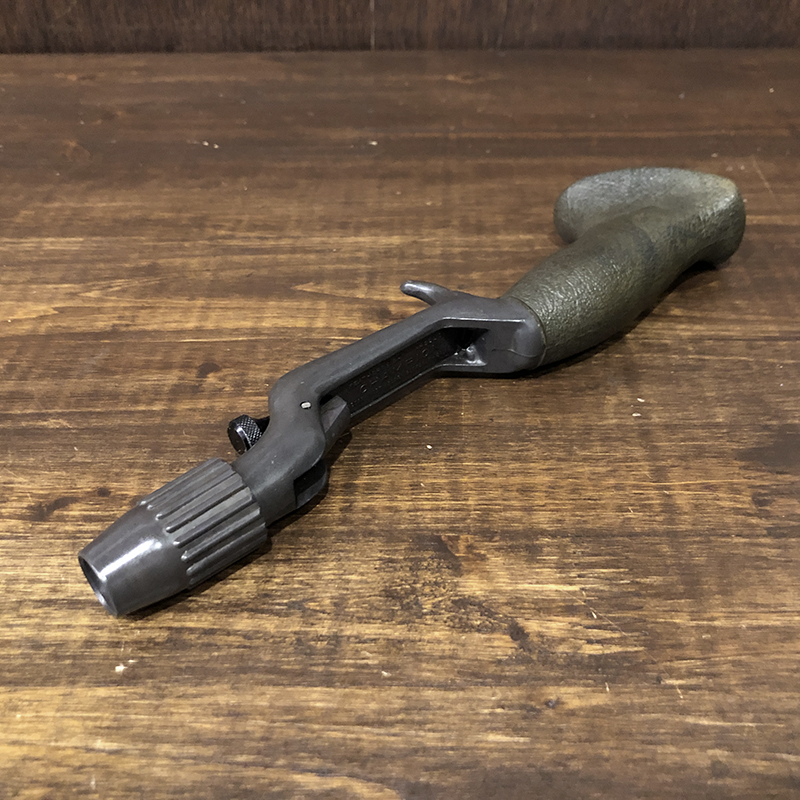 Featherweight Champion Grip Rod Handle Big Rubber Green Marble