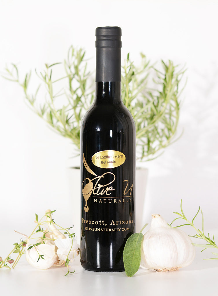 Neapolitan Herb Balsamic Vinegar - Olive U Naturally